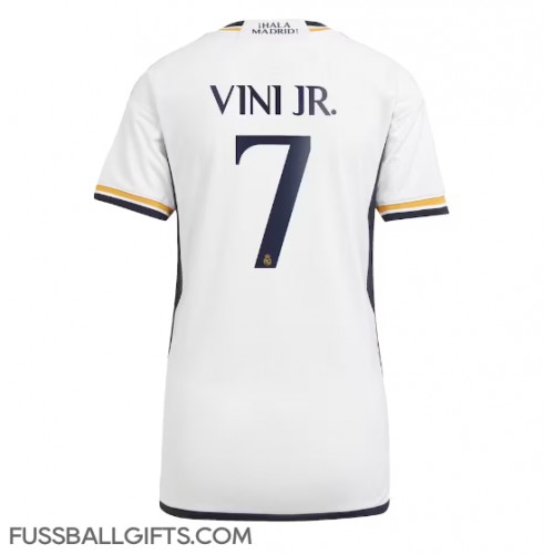 Real Madrid Vinicius Junior #7 Fußballbekleidung Heimtrikot Damen 2023-24 Kurzarm